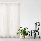 Senna Cream 89mm Vertical Blind