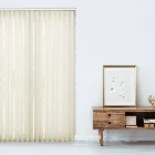 Rossini Cream 89mm Vertical Blind