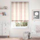 Tiger Stripe Blush Roman Blind
