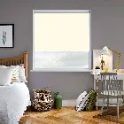 Thermoblock Blackout White Electric Roller Blind