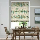 Wilderness Topaz Linen Roman Blind