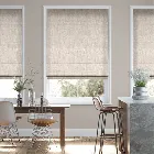 Chenille Moonstone Roman Blind
