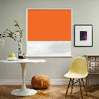 Bella Blackout Tango Orange Electric Roller Blind