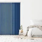 Atlantex Dark Blue 89mm Vertical Blind
