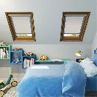 Elements Pale Grey Blackout Blind For Velux Windows