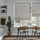 Lumiere Unlined Kosa Palladium Roman Blind