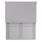 Amor Ironmonger With Haze Soft Grey Double Roller Blind