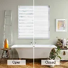Luna Softshade Pure White Day And Night Blind