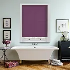 Unicolour Fr Mulberry Purple Roller Blind