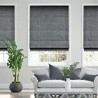 Harrow Flint & Mineral Trimmed Roman Blind