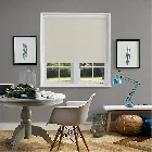 Samba Pvc Blackout Cream Electric Roller Blind