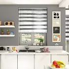 Premium Crushed Silver Venetian Blind - 25mm Slat