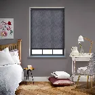 Sio Merino Navy Electric Roller Blind