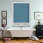 Bella Blackout Smoke Blue Roller Blind