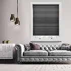Lexington Onyx Thermal Pleated Free-hanging Blind
