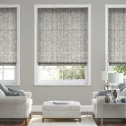 Chenille Chic Zinc Roman Blind