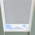 Hive Blackout Flame Retardant Iron Pleated Skylight Blind
