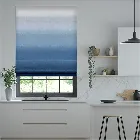 Ombre Midnight Roman Blind