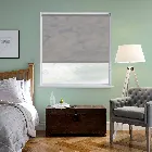 Voile Fr Moondust Grey Electric Roller Blind