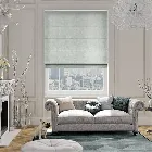 Dujour Velvet Duck Egg Roman Blind
