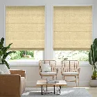 Leyton Golden Yellow Roman Blind