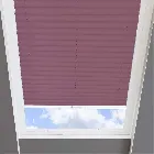 Infusion Solar Purple Pleated Skylight Blind