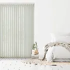 Genesis Plain Luxe Cirrus Grey 89mm Vertical Blind