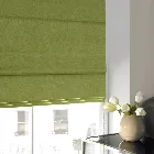 Stamford Grass Roman Blind - Blackout Lining