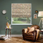 Quill Ember Gold Roman Blind