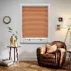 Wood Grain Effect 25mm Teak Aluminium Venetian