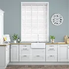 Metropolitan Soft Gloss White & Snow Wooden Blind - 50mm Slat