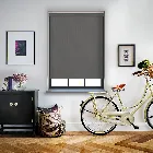 Vitra Blackout Licorice Electric Roller Blind