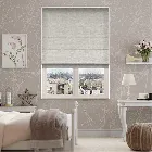 Liliana Warm Grey Roman Blind