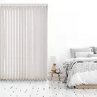 Unishade Blackout Fr White 127mm Vertical Blind