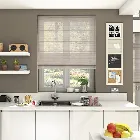 Paraiso Voile Caf Roman Blind
