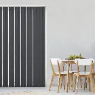 Bella Blackout Dark Grey 89mm Vertical Blind