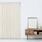 Sahara Pvc Blackout Ivory 89mm Vertical Blind