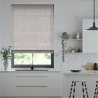 Harrow Grey Wash Roman Blind
