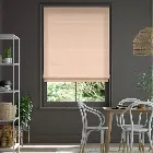 Bijou Linen Vintage Pink Roman Blind