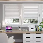 Perfect Fit Duoshade Arctic White Thermal Blind