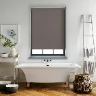 Bella Blackout Chocolate Brown Electric Roller Blind