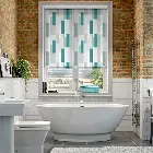 Brix Cool Green Roller Blind