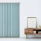 Unicolour Fr Batik Blue 127mm Vertical Blind