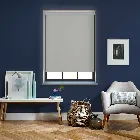 Bella Blackout Mid Grey Electric Roller Blind