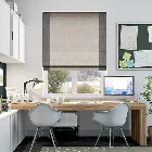 Linen Chic Roman Blind