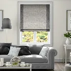 Caldicot Woven Grey Roman Blind