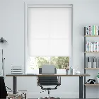 Eco-friendly Dimout Pure White Roller Blind