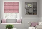 Dotty Rose - Roman Blind