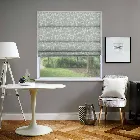 Wish Silver Roman Blind