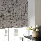Sherbourne Plum Roman Blind - Standard Lining
